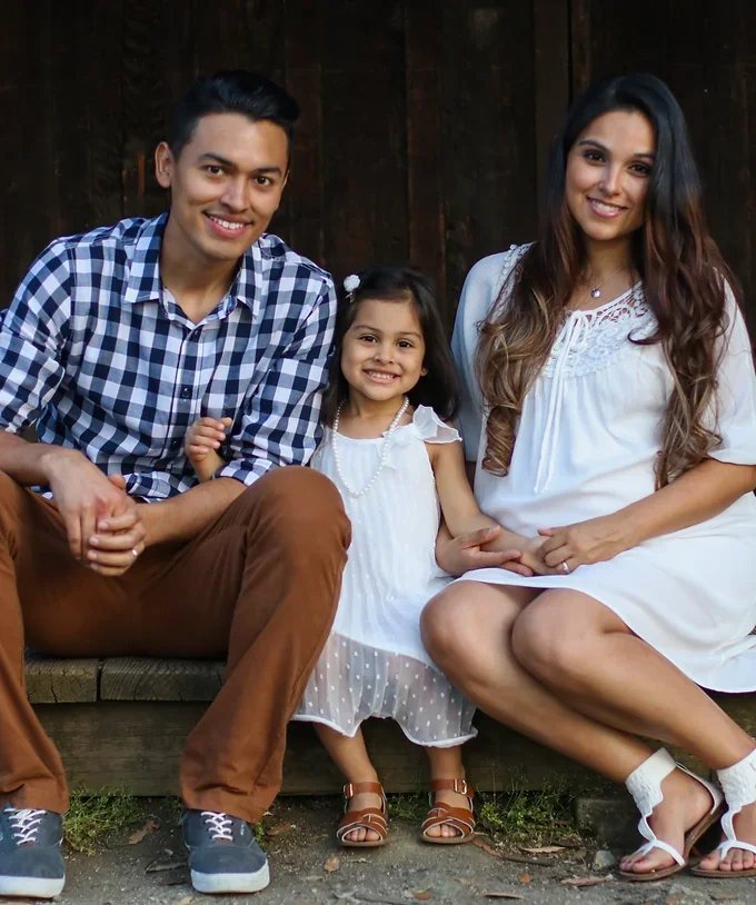 Owner Sam Torres with his family